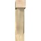 Ekena Millwork Traditional Block Rough Sawn Bracket w/ Offset Brace, Douglas Fir, 8"W x 30"D x 34"H BKT0806X30X34TRA05RDF - alternate 3